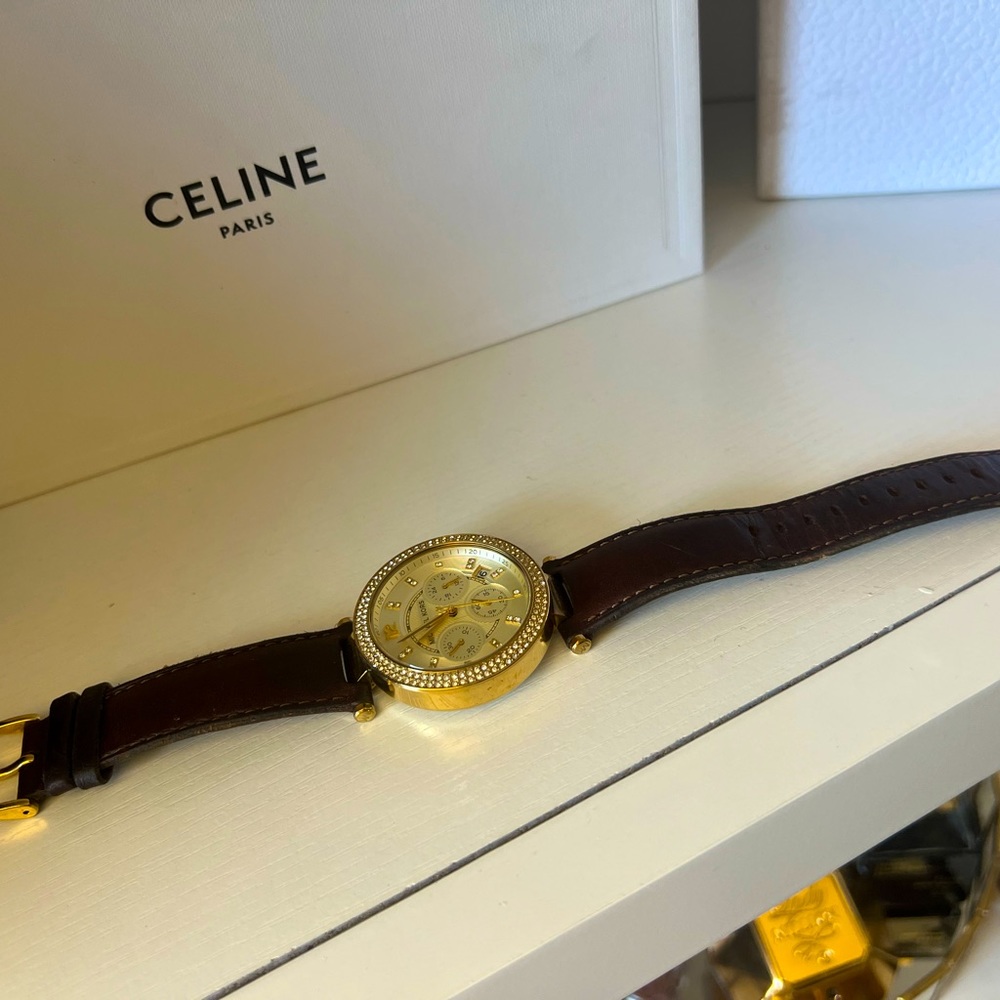 Brown Leather Michael Kors watch
